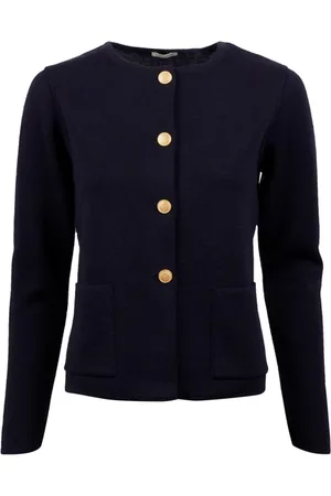 Stenströms Strik, Dame, Blå, M, Uld, Cardigans