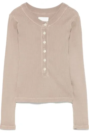 Citizens of Humanity Top, Dame, , M, Mandel Crew Neck Sweater