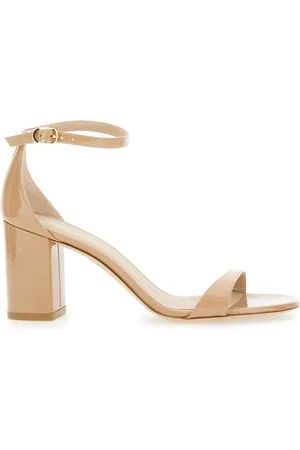 Stuart Weitzman Sko, Dame, , 41 EU, Læder, Nudistarc Læder Høj Blokhæl