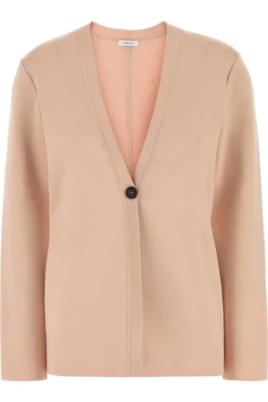 Salvatore Ferragamo Strik, Dame, Lyserød, L, Viscose Bland Cardigan