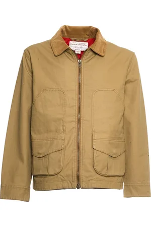 Filson Jakke, Herre, , XS, Uld, Tan Jakke med Corduroy Krave