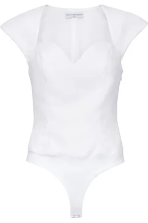 MVP Wardrobe Top, Dame, Hvid, 2XS, Bomuld, Audrey Body