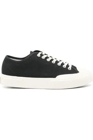 Superga Sko, Herre, Sort, 44 EU, Sort Snøresko med Flatformsål