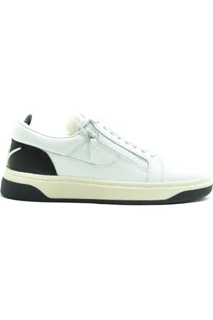 Giuseppe Zanotti Sko, Herre, Hvid, 40 EU, Uld, Stilfulde Sneakers til hverdagsbrug