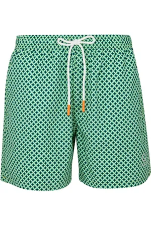 sunseeker Badetøj, Herre, Grøn, M, Uld, Boxer Capri Shorts