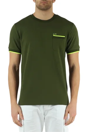 sun68 Top, Herre, Grøn, XL, Bomuld, Tops