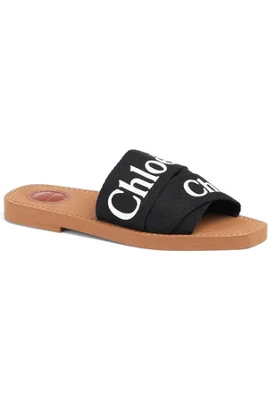 Chloé Sko, Dame, Sort, 35 EU, Sorte sandaler til kvinder