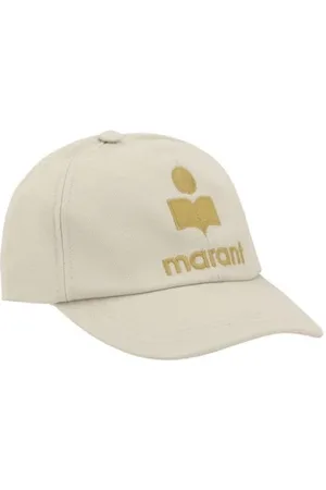 Isabel Marant Tilbehør, Dame, , 57 CM, Baseball Hat med broderet logo og justerbar Velcro-lukning