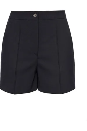 Pinko Shorts, Dame, Sort, XS, Uld, Stilfulde Bukser til Hverdagsbrug
