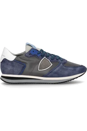 Philippe model Sko, Herre, Blå, 41 EU, Bomuld, Sneakers Trpx Running