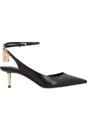 Tom Ford Sko, Dame, Sort, 36 1/2 EU, Spidse Tå Stilet Hæl Slingback Pumps