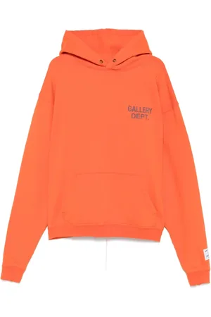 GALLERY DEPT. Sweathshirts & Hoodies, Herre, , L, Geranium Hættetrøje med Logo Print