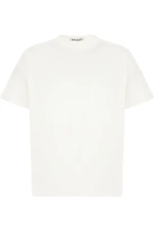 OUR LEGACY Top, Herre, Hvid, XS, Bomuld, Afslappet Bomuld T-Shirt