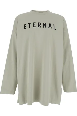 FEAR OF GOD Top, Herre, Grå, L, Bomuld, Eternal Long Sleeve Sweater Grå