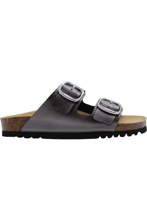 Scholl Sko, Dame, Grå, 39 EU, Behagelig Slipper til Daglig Brug