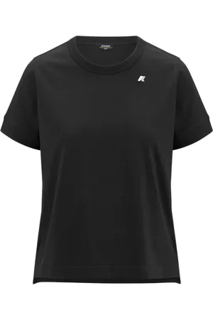 K-Way Top, Dame, Sort, XL, Uld, Jersey T-shirt