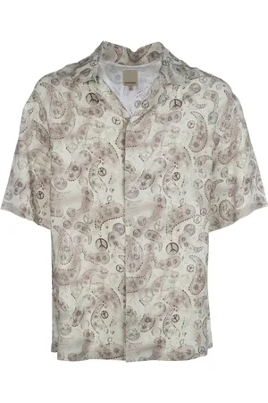 Emporio Armani Skjorte, Herre, Flerfarvet, S, Kortærmede Skjorter Kollektion