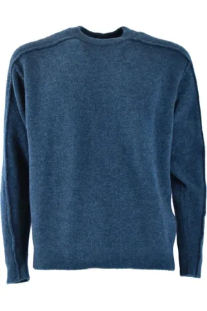 ISABEL BENENATO Strik, Herre, Blå, L, Uld, Stilfulde Sweaters til enhver lejlighed