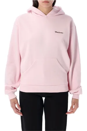 COPERNI Sweathshirts & Hoodies, Dame, Lyserød, L, Bomuld, Strikvarer Krone Hættetrøje
