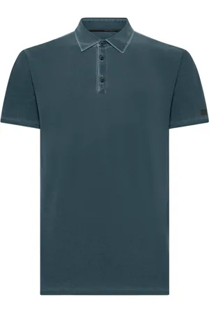 RRD Top, Herre, Blå, M, Techno Wash Piquet Polo Skjorte