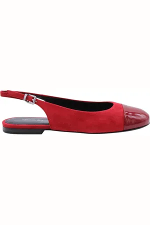 Kennel & Schmenger Sko, Dame, Rød, 38 EU, Uld, Stilfulde Slingback Sko til Kvinder