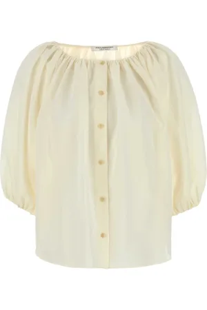 Serafini Bluser & Skjorter, Dame, , 2XS, Polyester, Ivory Polyester Blend Skjorte