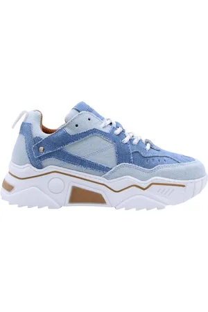 DWRS Sko, Dame, Blå, 40 EU, Uld, Stilfuld Sneaker Wardle