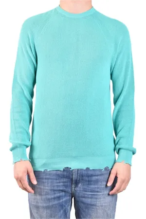 LANEUS Strik, Herre, Grøn, L, Uld, Stilfulde Sweaters til enhver lejlighed
