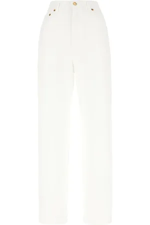 Golden Goose Jeans, Dame, Hvid, W28, Denim, Straight Denim Jeans til kvinder