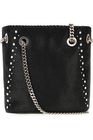 Stella McCartney Taske, Dame, Sort, ONE SIZE, Uld, Skuldertaske med spand