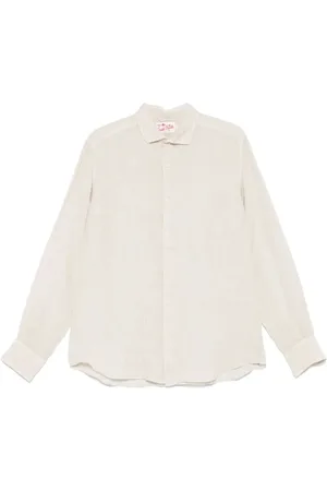 MC2 SAINT BARTH Skjorte, Herre, , M, Linned, Linned Pamplona Skjorte