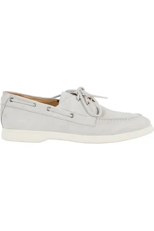TAGLIATORE Sko, Herre, Grå, 41 EU, Suede, Suede Bådsko