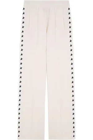 Golden Goose Bukser, Dame, , M, Uld, Hvide Bukser Dorotea Stilfulde Behagelige
