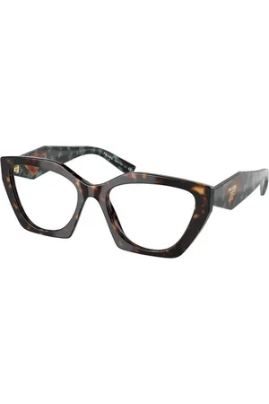 Prada Tilbehør, unisex, Brun, 54 MM, Uld, Stilfulde Carey Solbriller