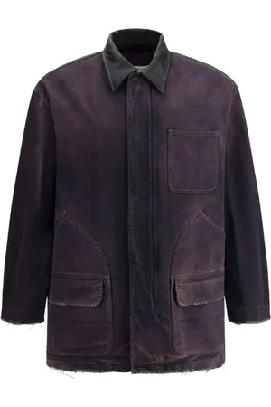 Golden Goose Jakke, Herre, Brun, S, Denim, Vintage Denim Panama Jacket