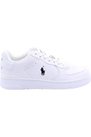 Ralph Lauren Sko, Herre, Hvid, 42 EU, Uld, Herre Stilfuld Sneaker - Forøg Din Stil