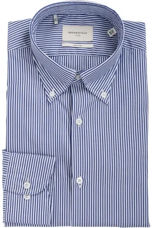 BROOKSFIELD Skjorte, Herre, Blå, XL, Elegant Skjorte