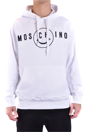 Moschino Sweathshirts & Hoodies, Herre, Hvid, L, Uld, Stilfulde Sweaters til enhver lejlighed