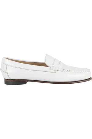 SEBAGO Sko, Dame, Hvid, 42 EU, Læder, Hvid Læder Mokkasin Danielle Pop