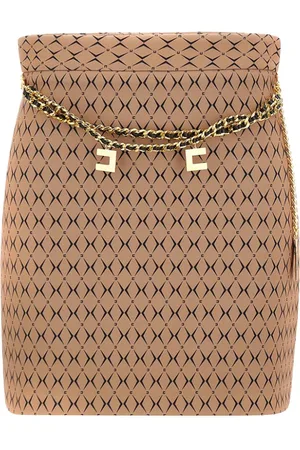 Elisabetta Franchi Nederdel, Dame, Brun, L, Elegant Nederdele til Kvinder
