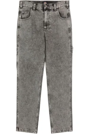Dickies Jeans, Herre, Grå, W34 L32, Denim, Rinsed Garyville Jeans