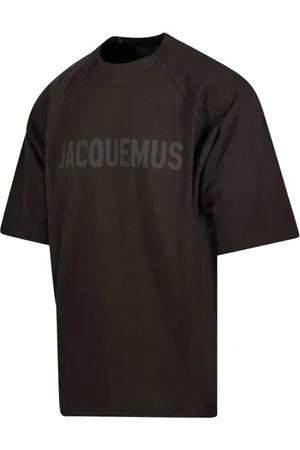 Jacquemus Top, Herre, Brun, XL, Bomuld, Klassisk Bomuldst-shirt til hverdagsbrug