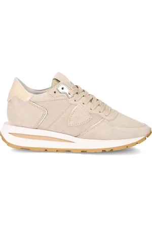 Philippe model Sko, Dame, Lyserød, 40 EU, Læder, Sneakers Tropez Haute Running