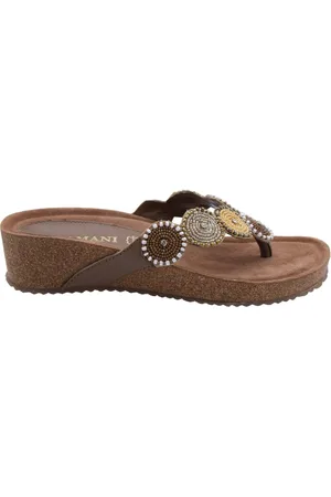 Lazamani Sko, Dame, Flerfarvet, 39 EU, Uld, Stilfuld Teenslipper til Trendy Teens