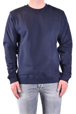 Dondup Sweathshirts & Hoodies, Herre, Blå, XL, Uld, Stilfulde Sweatshirts og Hoodies