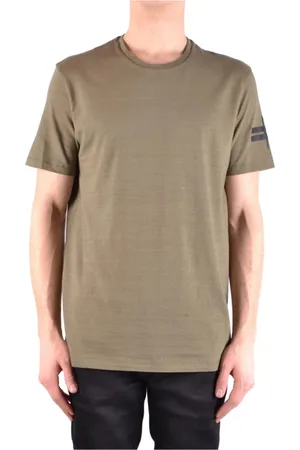 Neil Barrett Top, Herre, Grøn, L, Bomuld, Afslappet Bomuld T-shirt