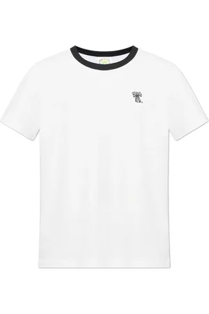 Acne Studios Top, Herre, Hvid, L, Bomuld, Hvid T-shirt med afslappet pasform