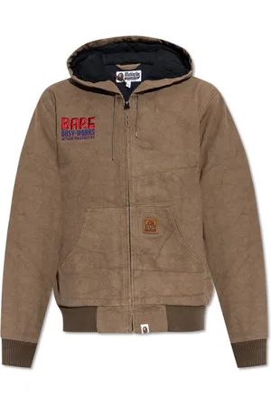 A Bathing Ape Jakke, Herre, Brun, L, Bomuld, Hættetrøje