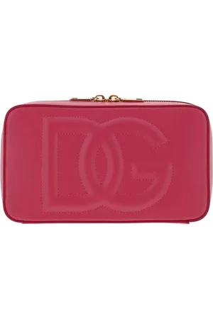 Dolce & Gabbana Taske, Dame, Lyserød, ONE SIZE, Uld, Ikonisk læder skuldertaske