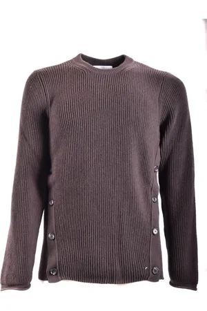 Moschino Strik, Herre, Brun, L, Uld, Stilfulde Sweaters til enhver lejlighed